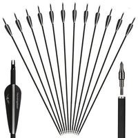 Koolstofpijlen, 30 inch, 500 ruggegraat