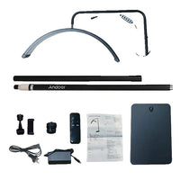 Vul lichtvloer, halfmaanvormig, dimbaar.