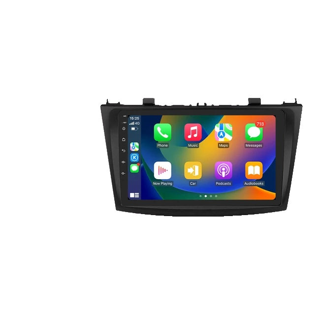 Auto GPS Radio, Multimedia Speler, Android, Carplay, Stereo Audio, Navigatie, Video, 8GB + 2010GB, 2DIN, 2013, Mazda 3, 128-7862 Jaar