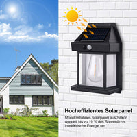 1+1 Free | Solar Tungsten Wall Light for Outdoor Use 1