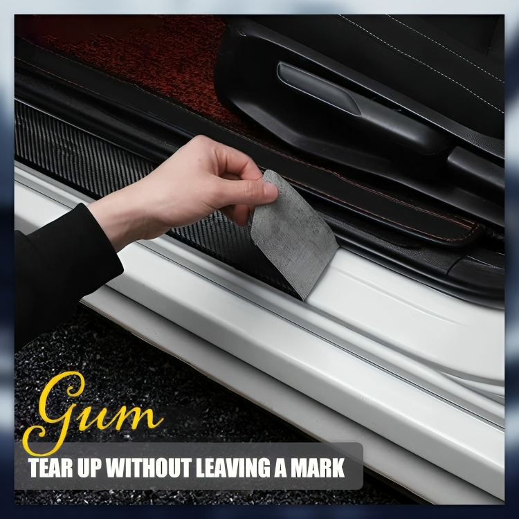 1+1 GRATIS | StepGrip - Carbonfaser-Türschutzaufkleber 3