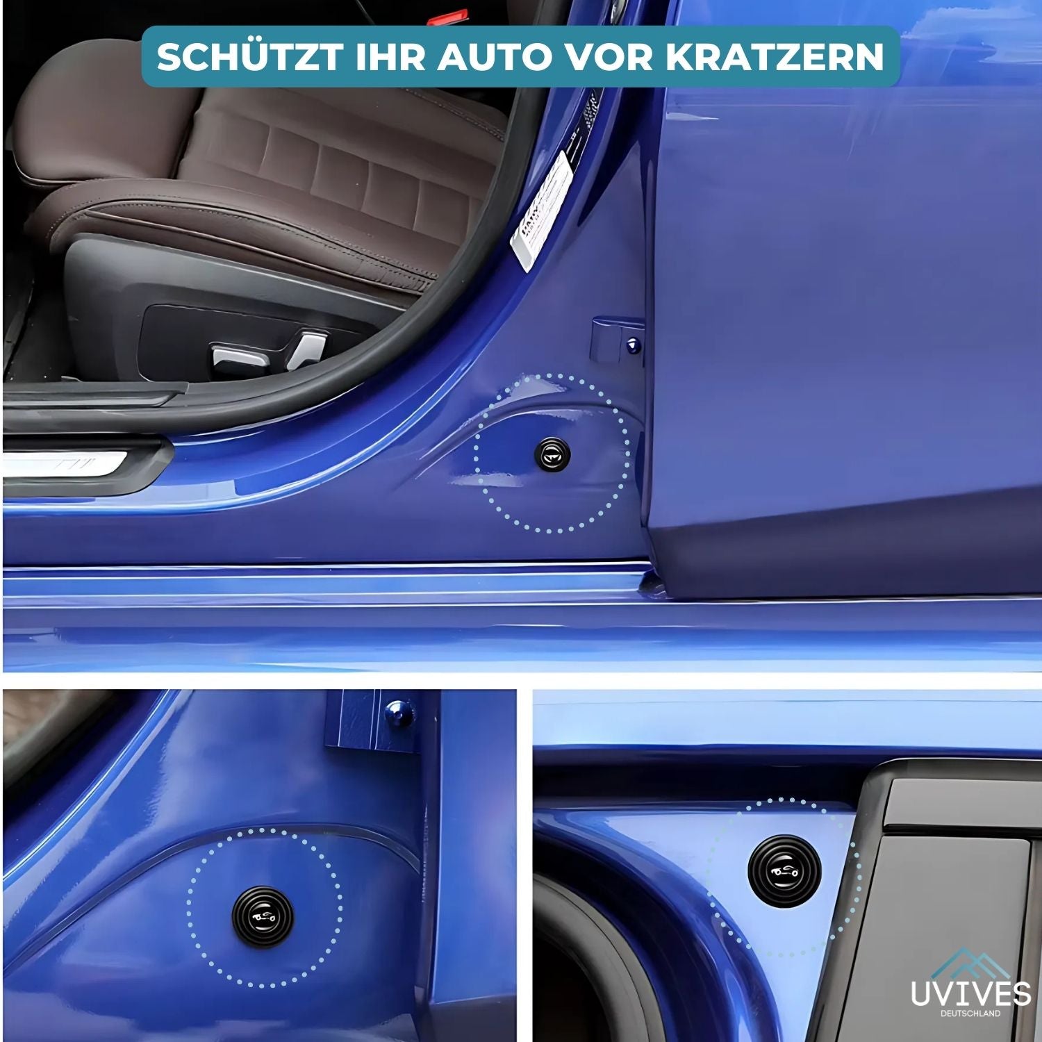 2+2 GRATIS | BumpSafe™ - Stoßfänger-Schutzpolster 1