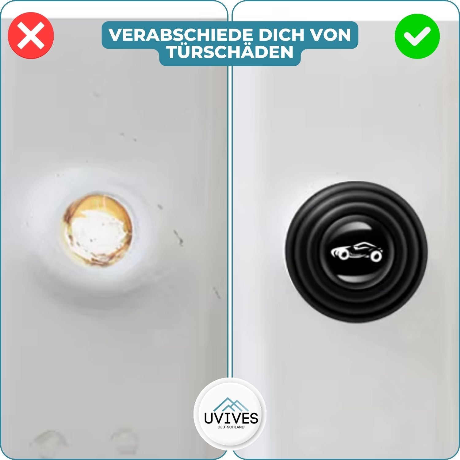 2+2 GRATIS | BumpSafe™ - Stoßfänger-Schutzpolster 4