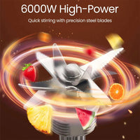 Blender Mixer, 6000W Vermogen, 25L Container