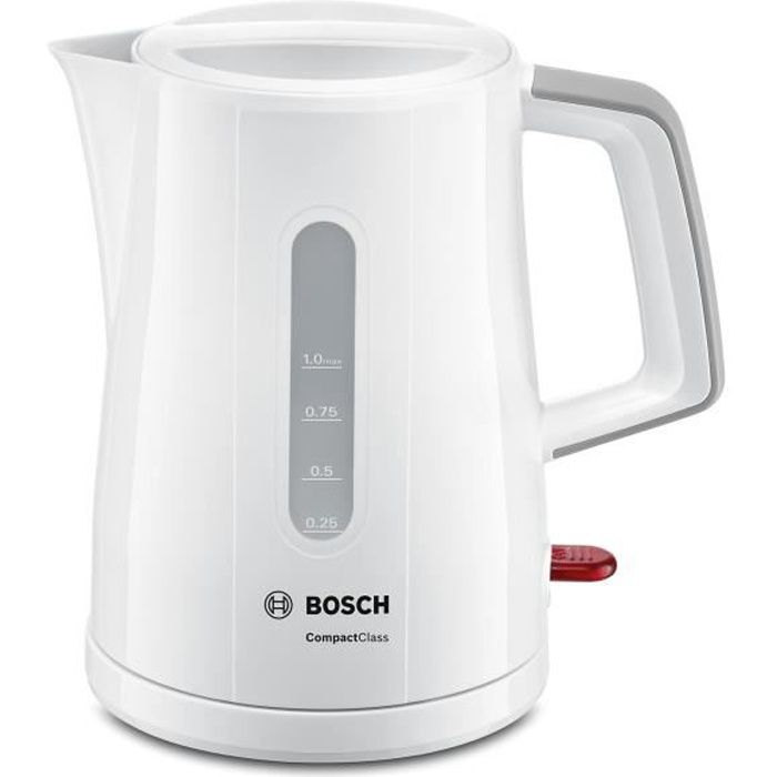 Bosch TWK3A051 Compactclass - Witte elektrische waterkoker