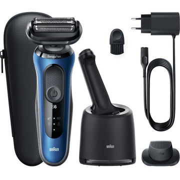 Elektrische scheerapparaat met precisietrimmer Braun Series 6 61 -B7200cc - Smartcare center, blauw