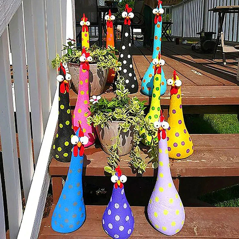 Chicken Garden Decor 0