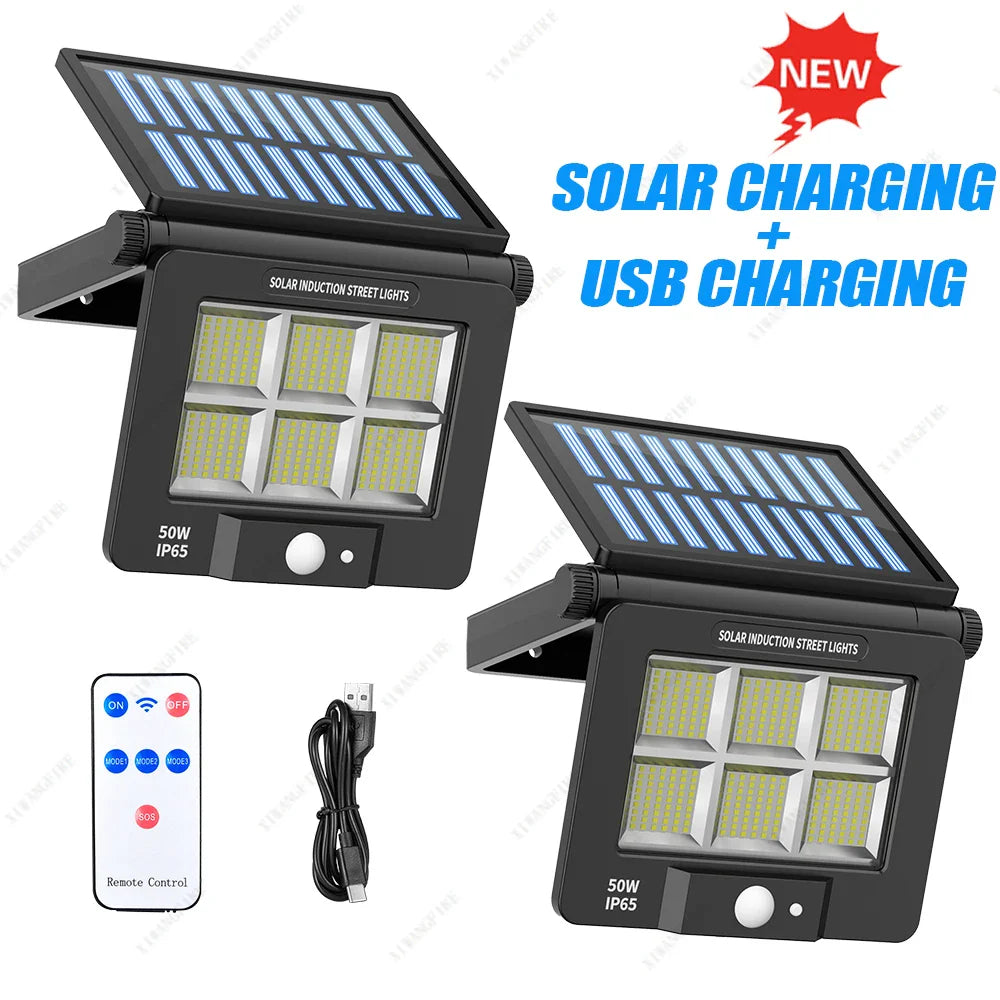 EcoBright SolarWall Light | Effizient & Wetterfest | 6000K Kaltweißes Licht | Für Außenwände & Gärten 1