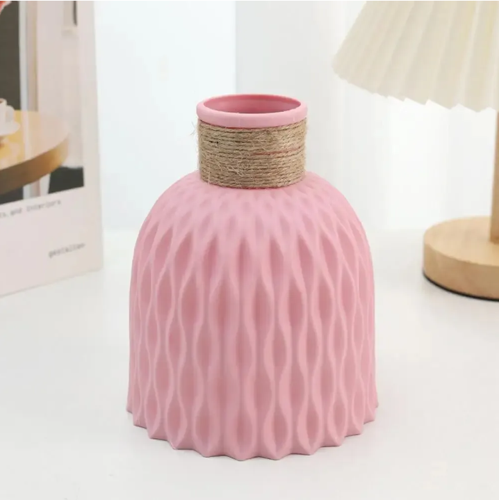 Flower vase with embossed wave 5