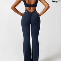 Freya™ Schmeichelhafter Jumpsuit mit V-Rücken