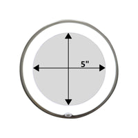 GlowMirror LED Magnifying Mirror | 10x Magnification | Flexible Neck Design 5