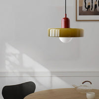 KristallLicht™ metal-glass pendant light 6