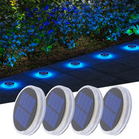 LumaPath Solarleuchten Set | IP68 Wasserdicht | Kabellos & Selbstklebend | 360° Licht 7