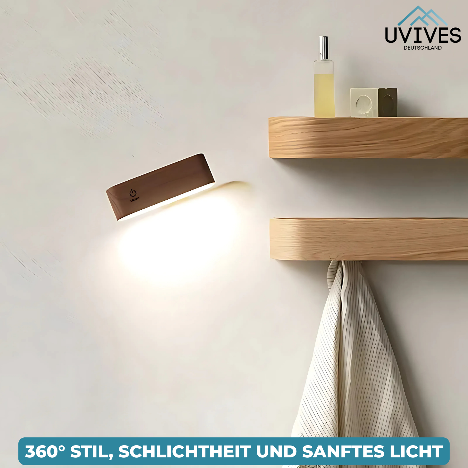 LumaWood – 360° Lichtkomfort ohne Kabelsalat 6