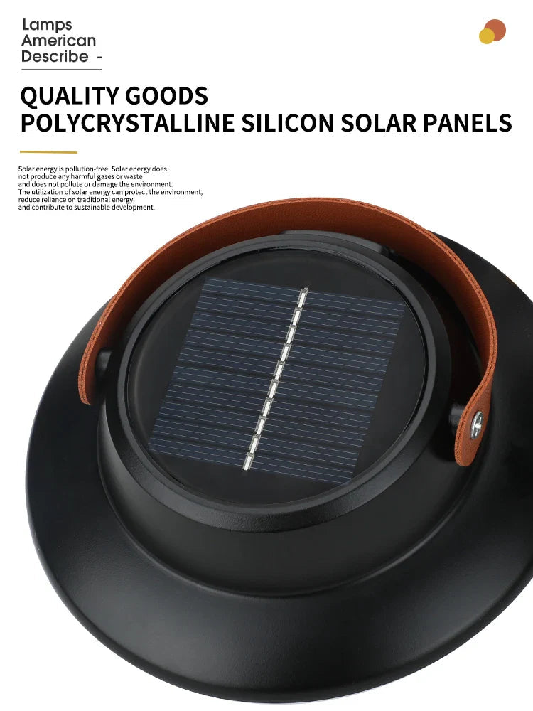 LumiCamp Pro | Solar Campinglampe | Vielseitig & Robust | Wiederaufladbar 3