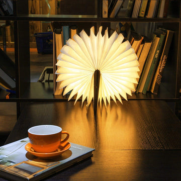 LumiFold™ - Foldable bedside lamp for turning pages 0