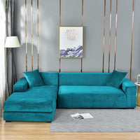 LuxeCover™ Stretch Velvet Sofa Cover 14