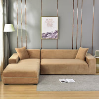 LuxeCover™ Stretch Velvet Sofa Cover 4