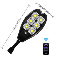 Luxora Solarleuchte | COB-LEDs | 3 Beleuchtungsmodi | Wetterfest | Fernbedienung 6