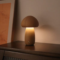 MushLights™ | Dimmable wooden mushroom lamp 10