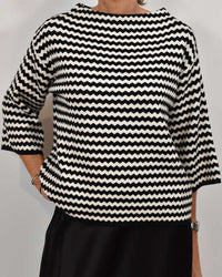 Stefanie | Gestreifter Pullover