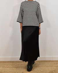 Stefanie | Gestreifter Pullover