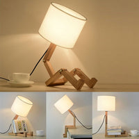 Stickman™ - Wooden Stickman Woden Lamp 1