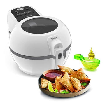 TEFAL Frituurpan zonder olie, Capaciteit 1,2 kg, Geurloos, Knapperige frietjes, Toegepaste app, Heteluchtfriteuse, Actifry FZ722015