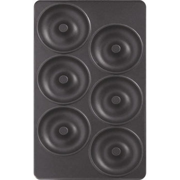 TEFAL Accessoires XA801112 Set van 2 donutplaten Snackcollectie