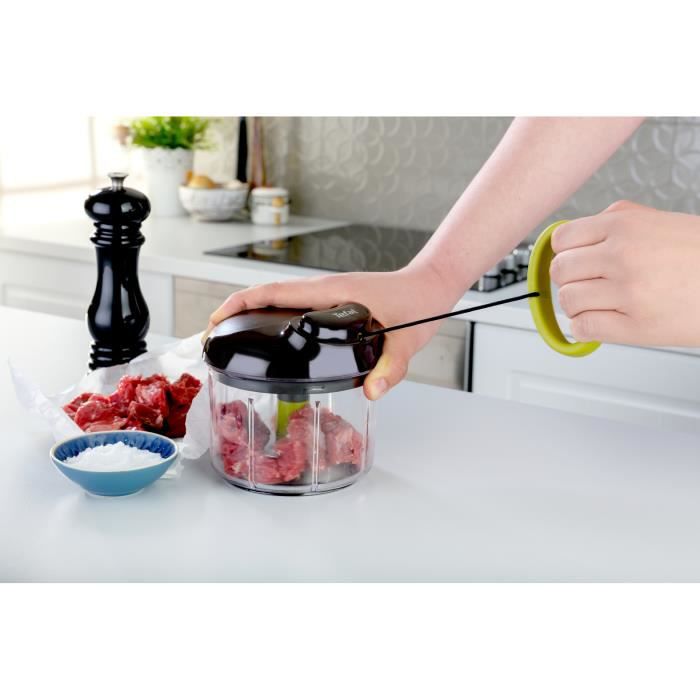 TEFAL Kit 5 seconden hakker + puree mes - 900 ml