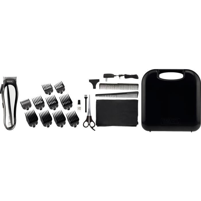 Lithium Ion Clipper haartrimmer - WAHL 79600-3116 - 8 snijgidsen van 3 mm tot 25 mm - Oplaadbaar