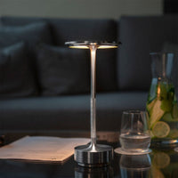 Wireless LED table lamp made of galvanized metal | MEGA offer 50% OFF 7