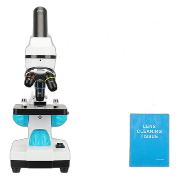 Microscoop, professioneel biologisch, schoollaboratorium