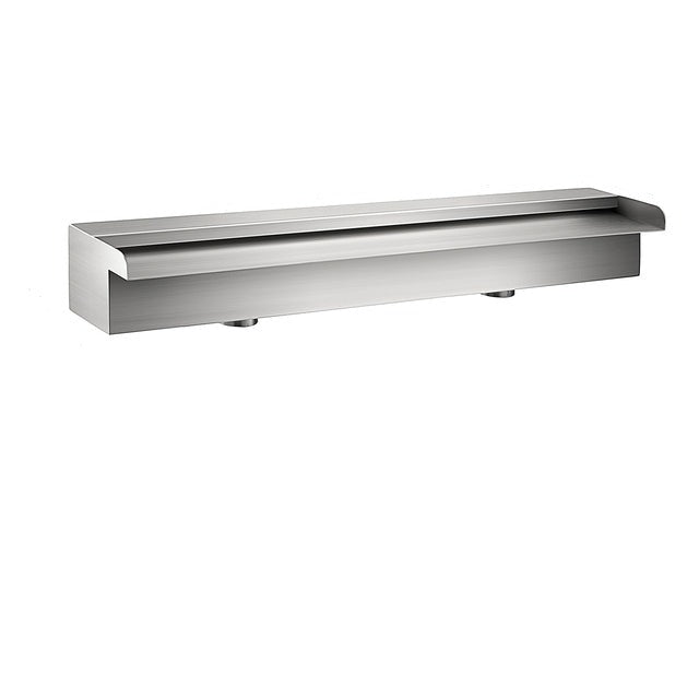 Zwembadfontein, Roestvrij staal, Waterval effect, Eenvoudige installatie