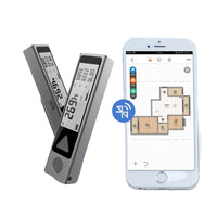 Laser Afstandsmeter, Bluetooth Connectiviteit, Handheld Ontwerp