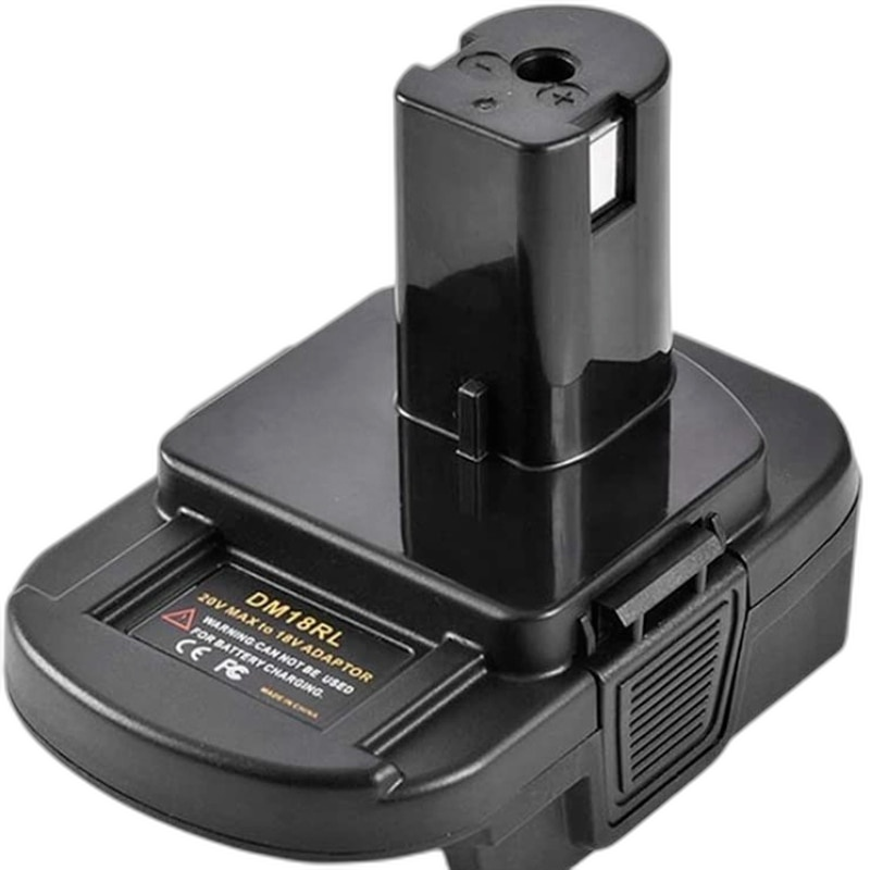 RYOBI 18V batterijconverteradapter - Dewalt/Milwaukee 20V Li-Ion Con