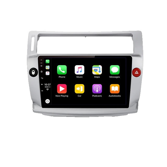 Autoradio voor Citroen C4 C-triomphe, draadloze CarPlay, Android Auto