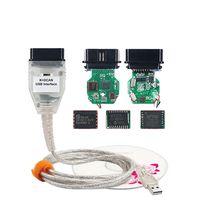 BMW K DCAN Schakelaar, OBDII Diagnostische Kabel, USB Interface