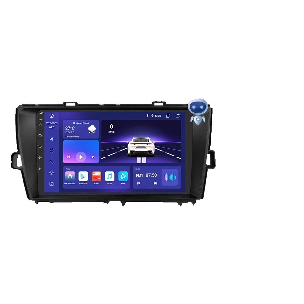 Autoradio voor Toyota Prius XW30, QLED-scherm, Android 12, Carplay