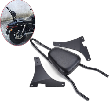 Sissy Bar-rugleuning achterpassagier - zwart voor Harley Davidson