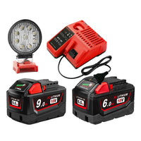 Milwaukee 18V Batterij, Hoge Capaciteit 90/60Ah, Compatibel met M18 Gereedschap