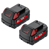 Milwaukee 18V Batterij, Hoge Capaciteit 90/60Ah, Compatibel met M18 Gereedschap