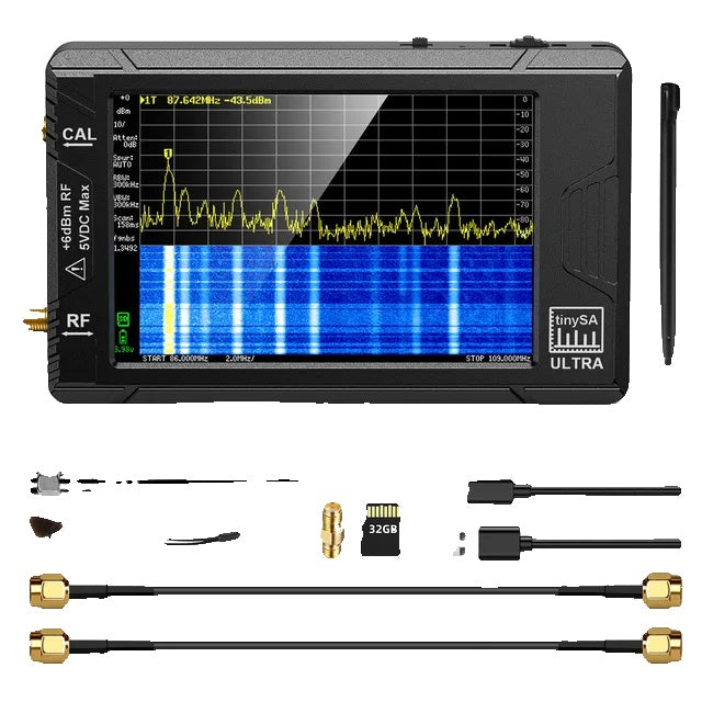 Spectrum Analyzer, 28/4 inch Scherm, Bereik van 100kHz tot 53GHz