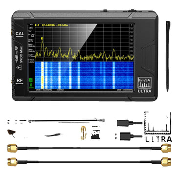 Handheld Spectrum Analyzer, Draagbaar, Dekking van 100KHz tot 53GHz, Inclusief 32GB Kaart