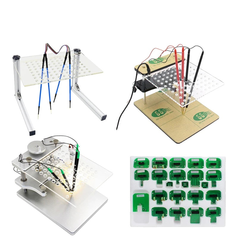 LED BDM Frame, roestvrijstalen constructie, 22 adapters