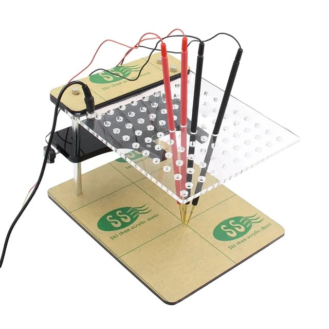 LED BDM Frame, roestvrijstalen constructie, 22 adapters