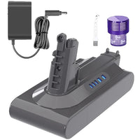 Dyson V10 Batterij, 6000mAh Capaciteit, Draadloze Stofzuiger