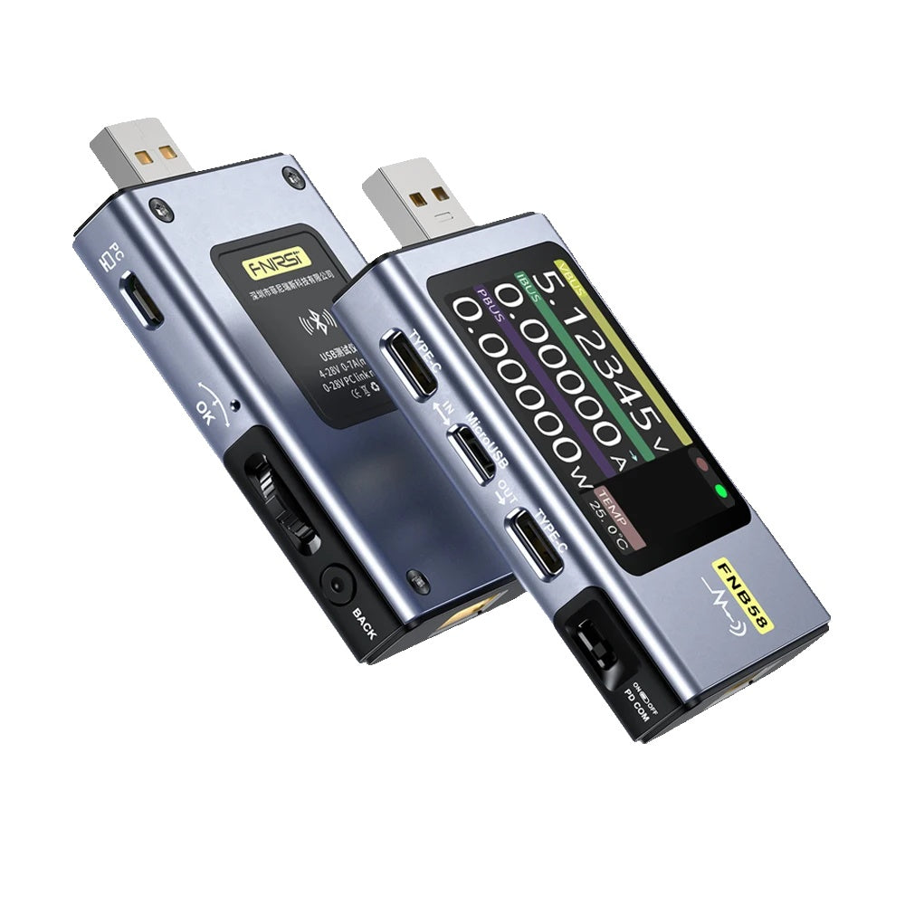 USB Tester, Snelle Oplaad Detectie, Capaciteitsmeting