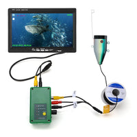 Onderwater viscamera, 7 inch HD1080P camera, infraroodlamp visvinder