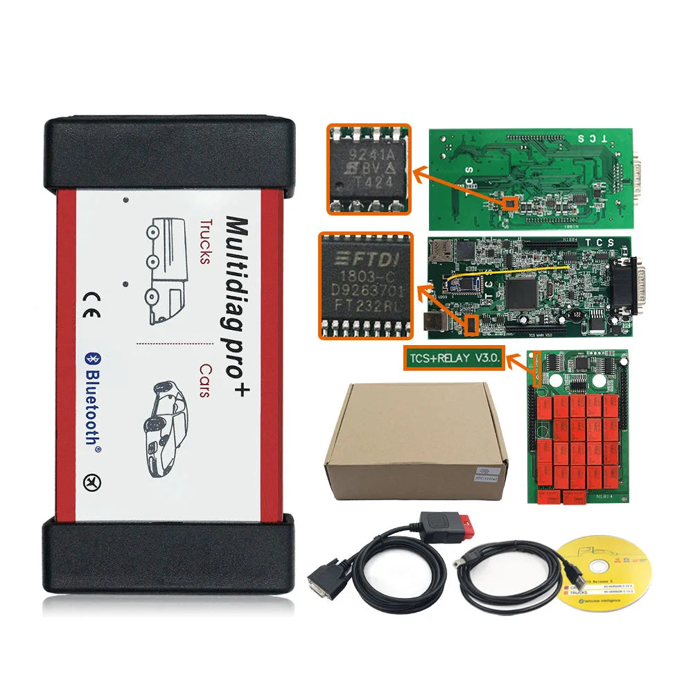 OBD2 Diagnostisch Gereedschap, TCS Multidiag Pro DS, Keygen